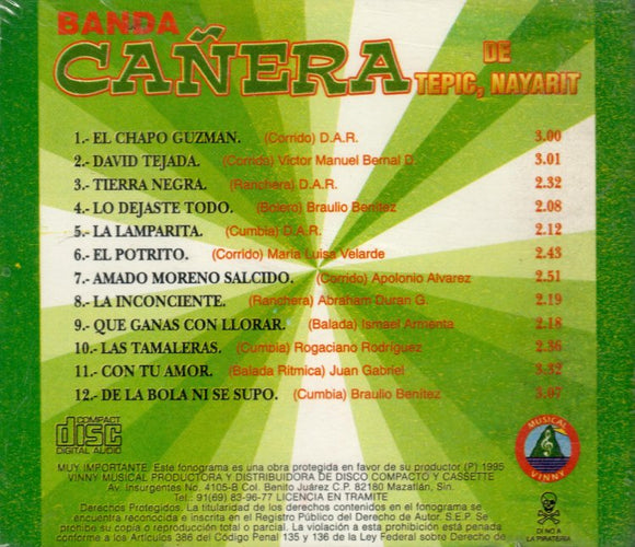 Canera Banda (CD El Chapo Guzman) VMCD-001