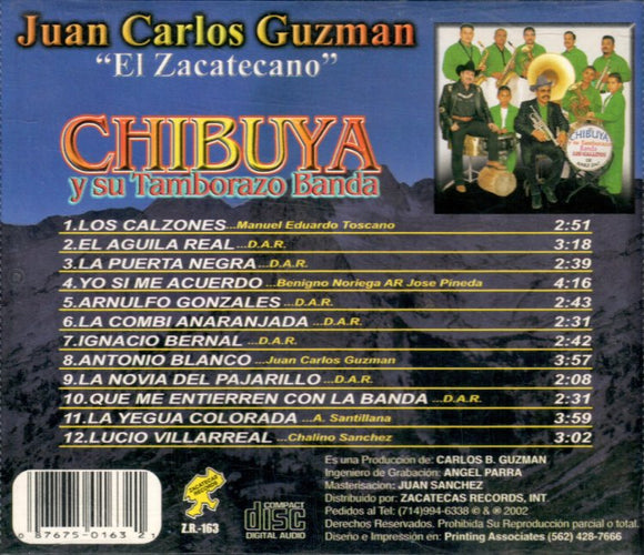 Chibuya, Tamborazo Banda Gallitos (CD Los Calzones) ZR-163