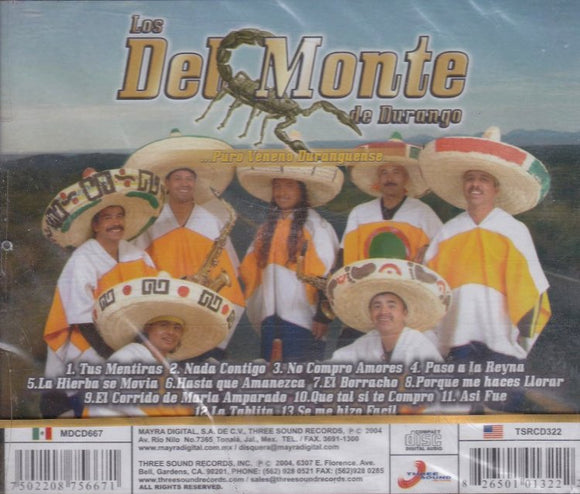 Monte, Los del (CD Tus Mentiras) Tsrcd-322