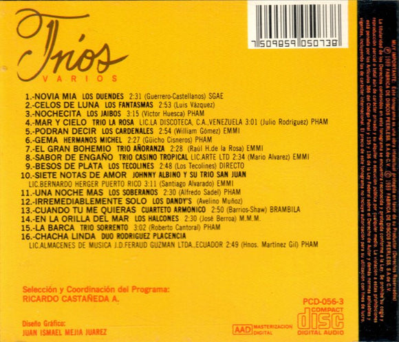 Trios (CD Varios Artistas) PCD-506
