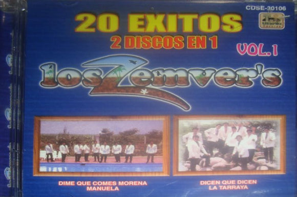 Zemver's Los (CD Vol#1 2en1 20 Exitos Dime Que Comes Morena) CSE-30106