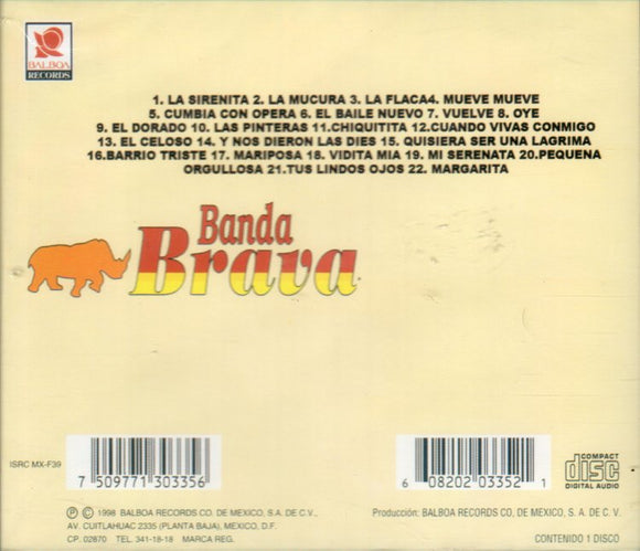 Brava Banda (CD La Sirenita) BCDS-335