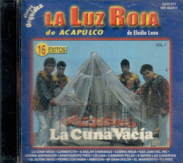 Luz Roja De Acapulco De Eladio Luna Cd La Cuna Vacia Ocd 011 Usado