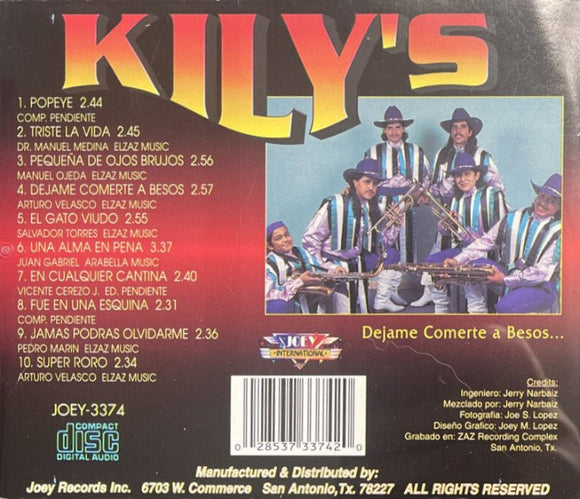 Kily’s Banda (CD Dejame Comerte A Besos) JOEY-3374