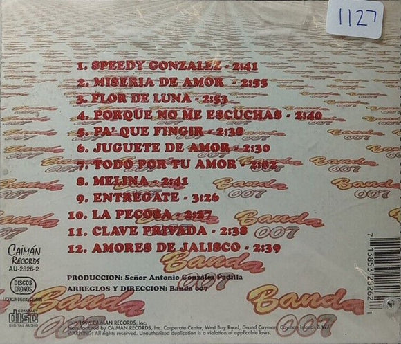 007 Banda (CD Speedy Gonzalez) AU-2826