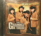 Grandes De Tijuana (CD De Que Me Sirve) LSRCD-10203 "USADO"