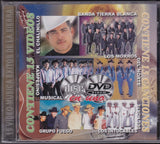 15 Video Musica Exitos De La Sierra (Dual Disc Varios Artistas) LSRCD-0175