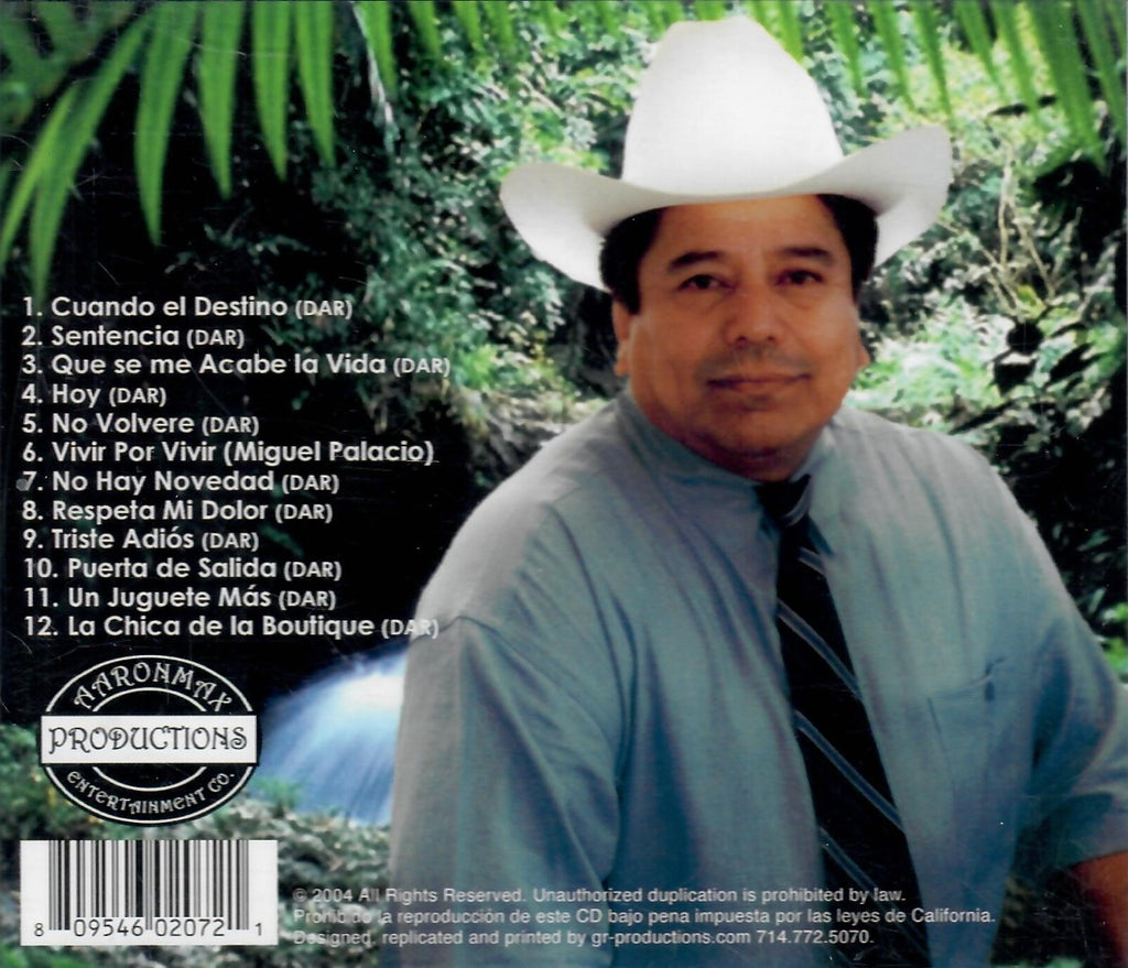 Max (CD Vivir Por Vivir) AM207250 OB N/AZ Musica Tierra Caliente