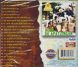 Nuevo Alma De Apatzingan (CD 22 Exitos Yo Naci Nacer Una Nube) AR-616