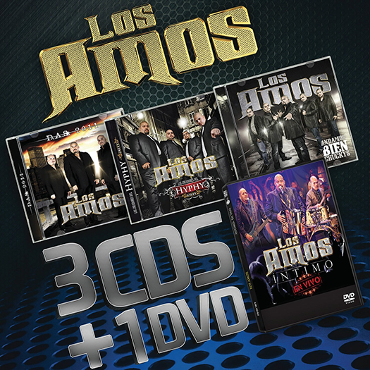 Amos De Nuevo Leon (3 CDs + 1 DVD) Univ-654499