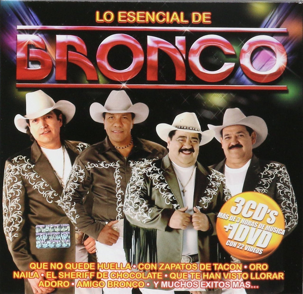 Bronco (3CD-DVD Lo Esencial de) SMEM-BMG-40075 – Musica Tierra