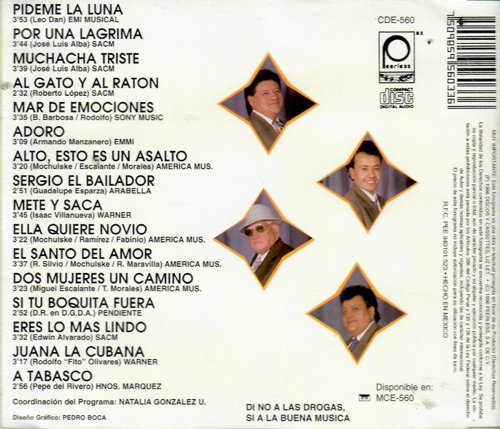 Chiapaneca, Marimba (CD Grandes Exitos) CDE560 Musica Tierra Caliente