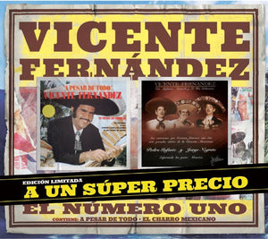 Vicente Fernandez (2CD "A Pesar de Todo-El Charro Mexicano CDs Completos) UMGX-71797