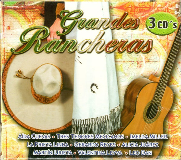 Grandes Rancheras (3CD Varios Artistas) TRICD-26033