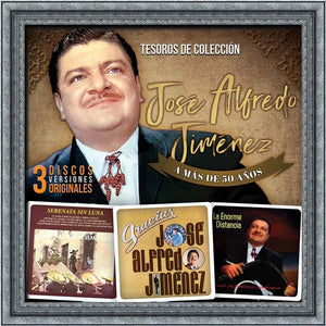 Jose Alfredo Jimenez (3CD Enorme Distancia, Gracias, Serenata Sin Luna) SMEM-83504