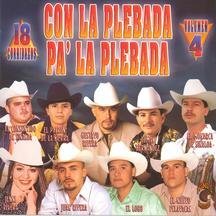 18 Corridos (CD Vol#4 Con La Plebada Pa'La Plebada Varios Artistas) KM-2724