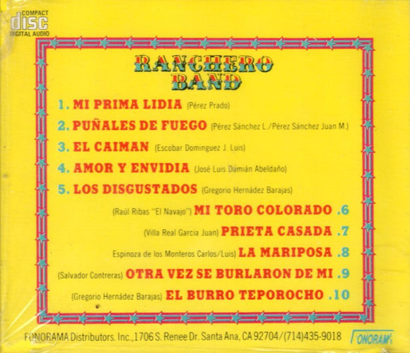 Ranchero Band (CD Mi Prima Lidia ) FRCD-2045
