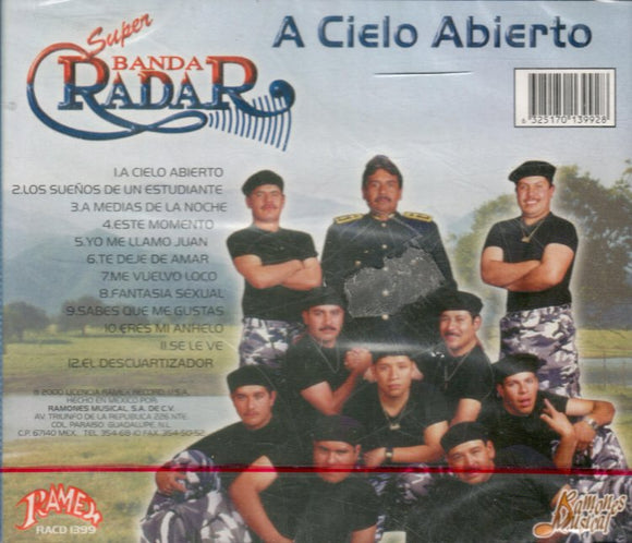 Super Banda Radar (CD A Cielo Abierto) RACD-1399