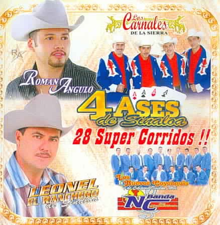 4 Ases De Sinaloa (CD Vol#1 28 Super Corridos) VR-53