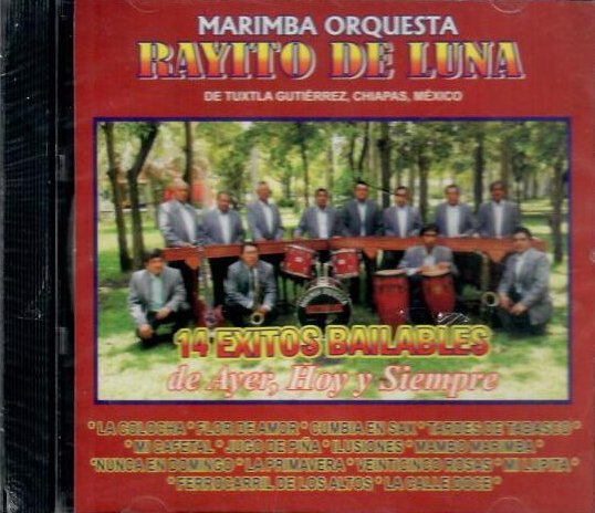 Rayito de Luna, Marimba (CD 14 Exitos Bailables de Hoy y Siempre) CDJME-55