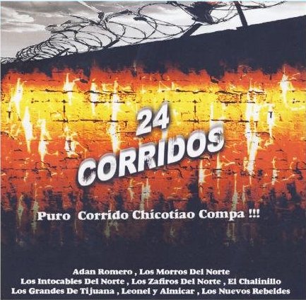 24 Corridos (CD Puro Corrido Chicotiao Compa) LSRCD-0229