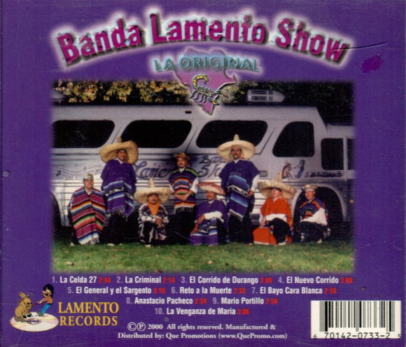 Lamento Show Banda (CD Ganamos La Batalla) LRCD-0733
