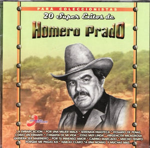 Homero Prado(CD 20 Super Exitos) TSRCD-127