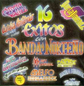 16 Exitos Con Banda Y Norteno (CD El Asesino) DCY-005