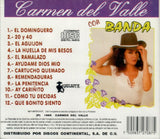 Carmen Del Valle (CD Con Banda "El Dominguero") QUCD-20787