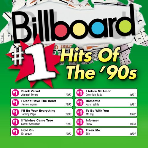 Billboard #1 Hits of the 90's (CD Various Artists) ATLA-78308