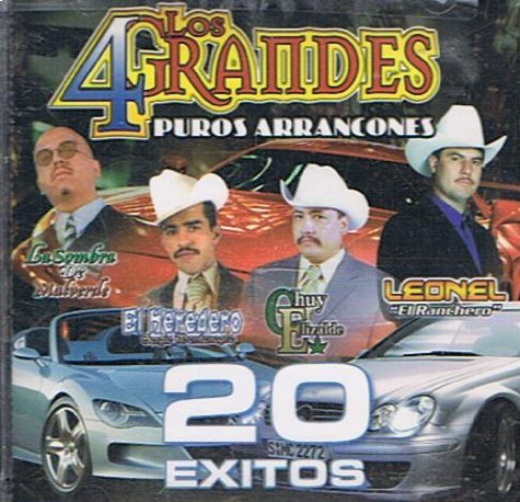 Los 4 Grandes (CD Puros Arrancones-20 Exitos) DVCD-030