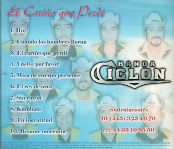 Ciclon Banda (CD Lo Nuevo De) DCS-6202