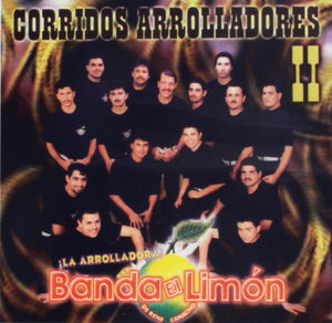 Arrolladora Banda El Limon (CD Vol#2 Corridos Arrolladores) LSR-093