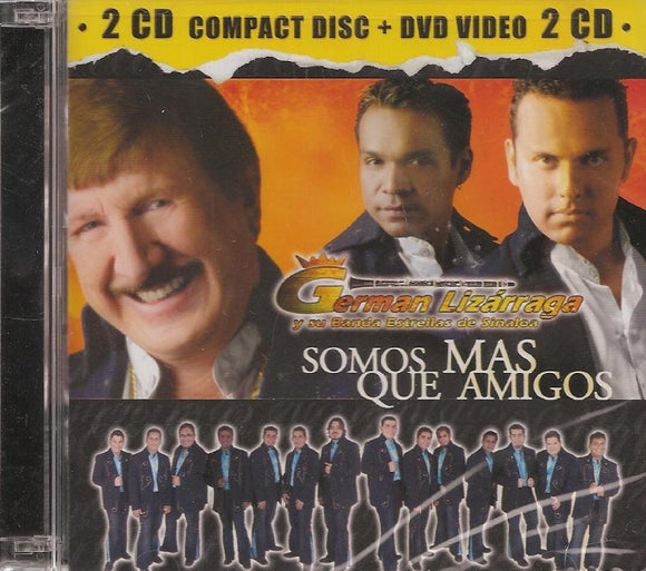 German Lizarraga Estrellas Sinaloa (CD-DVD Somos Mas Que Amigos) PRO-8950
