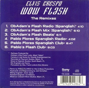 Elvis Crespo (CD Wow Flash The Remixes) TRK-84286