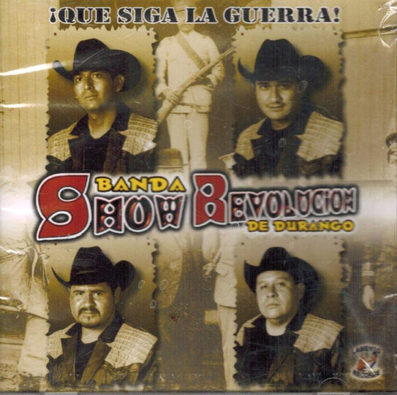 Show Revolucion de Durango, Banda (CD Que Siga La Guerra) LR-1142