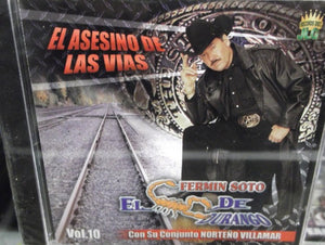 Fermin Soto (CD Vol#10 El Asesino De Las Vias) JLG-003 "USADO"