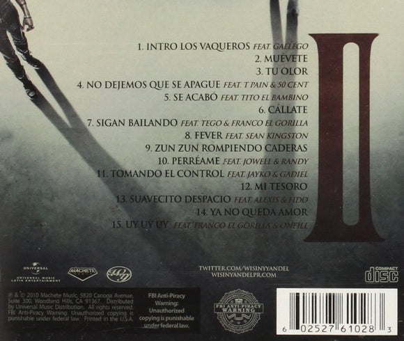 Wisin & Yandel (CD Los Vaqueros: El Regreso) UMD-61028