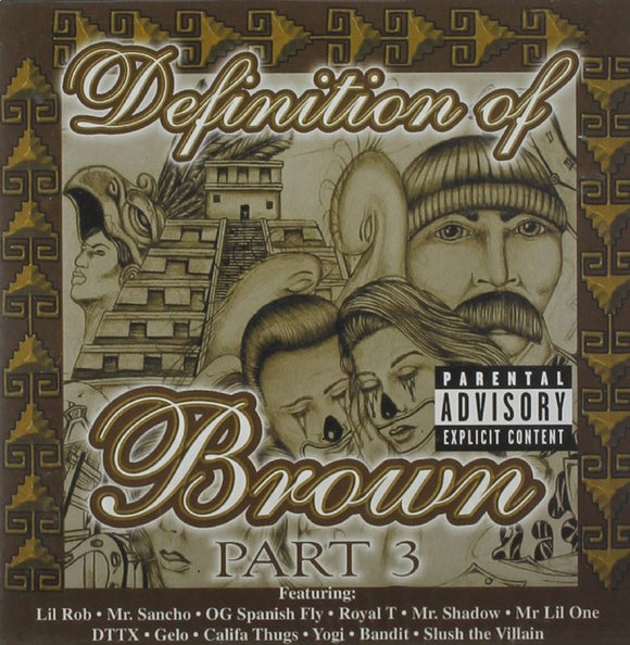 Definition of Brown Part 3 (CD Part 3 Various Artists) ARIES-44180