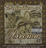 Definition of Brown Part 3 (CD Part 3 Various Artists) ARIES-44180