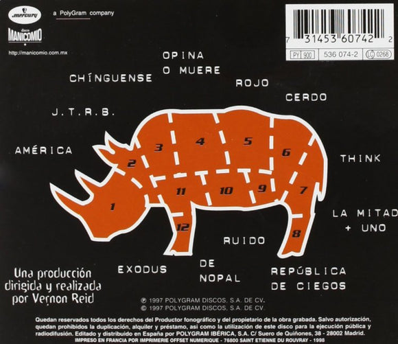 Resorte (CD Clasicos Del Rock En Espanol) POLYG-6074