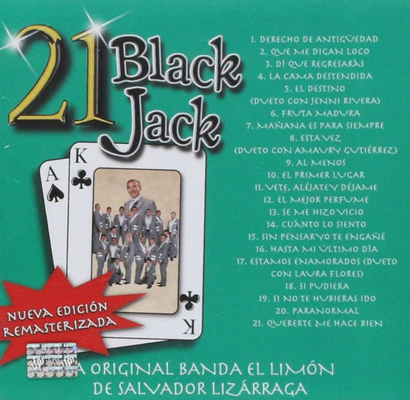 Limon La Original Banda de Salvador Lizarraga (CD 21 Black Jack) UMGX-59627