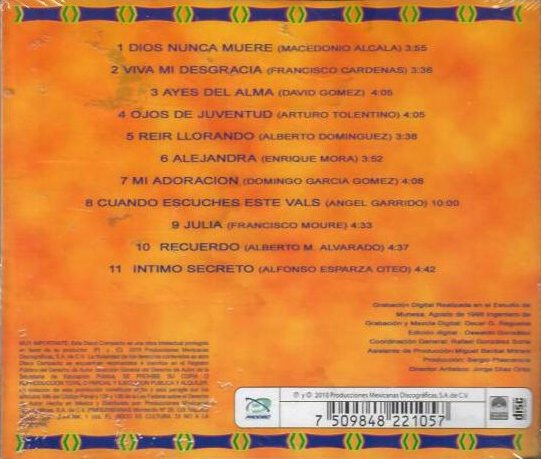 Aguila De Chiapas Marimba (CD Valses Mexicanos) SDL-22105