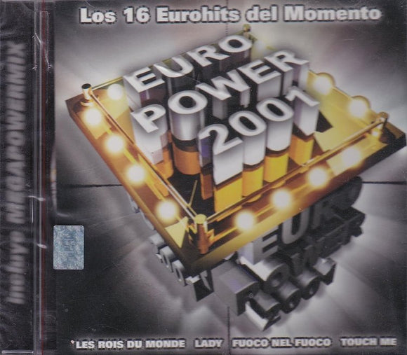 Euro Power 2001 (CD 16 Eurohits Del Momento: Varios Various Artists) MAX-5482