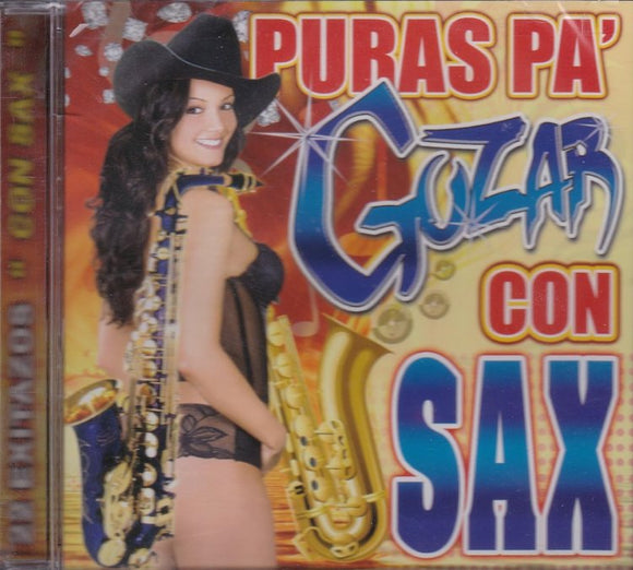 Puras Pa'Gozar Con Sax: Varios (CD 22 Exitazos Varios Artistas) DVCD-099