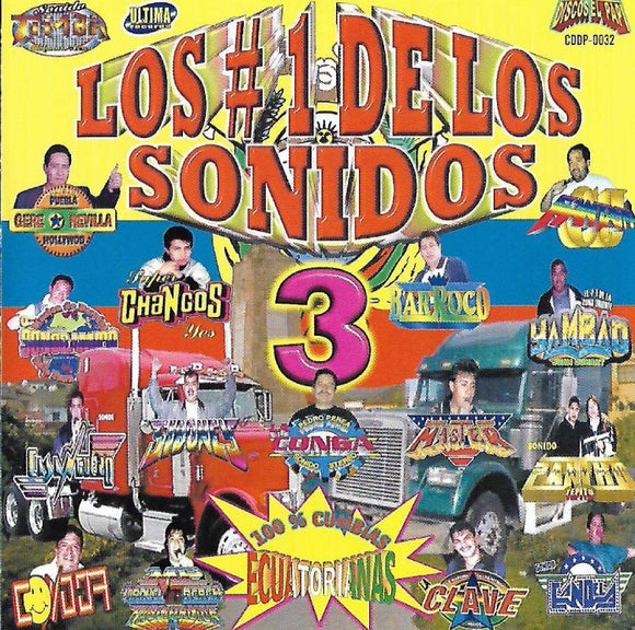 Los #1 De Los Sonidos (CD Vol#3 Varios Artistas) CDDP-0032