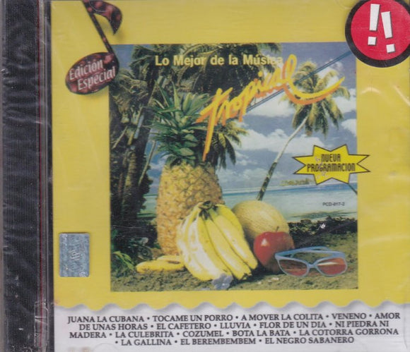 Lo Mejor De La Musica Tropical (CD Varios Artistas Originales) DLP-4406