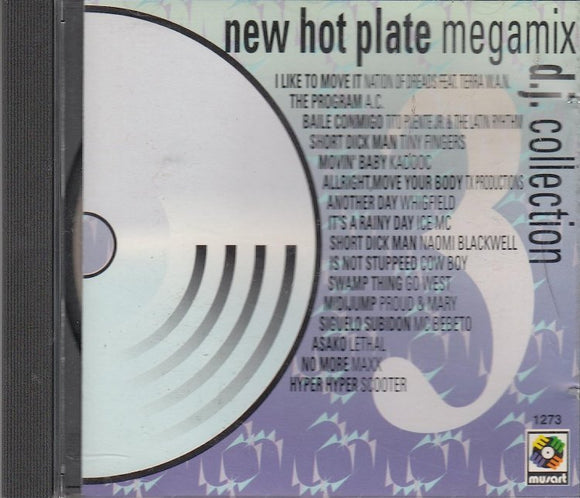 New Hot Plate Megamix (CD Vol#3 D.J. Collection Varios Artist) CDEI-1273