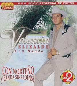 Valentin Elizalde (3CD Vol#2 Exitos con Banda Y Norteño) CAN-964