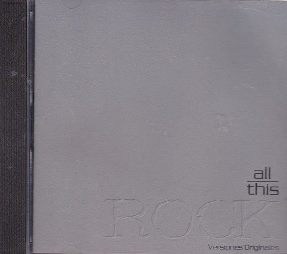 All This Rock (CD Versiones Originales Various Artists) DPS-043